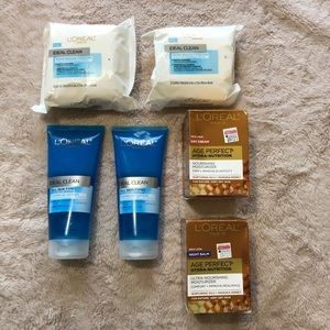 NWT LOREAL 6 Piece Skincare Bundle